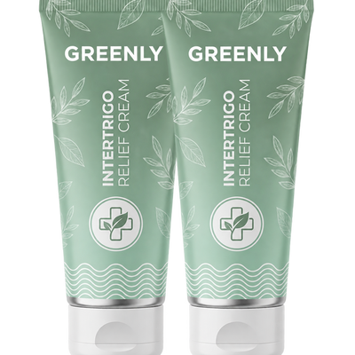 Greenly pack of 2 tubes