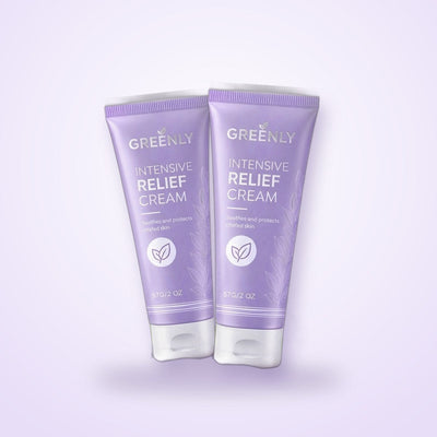 2 Greenly Intensive Relief Cream tubes